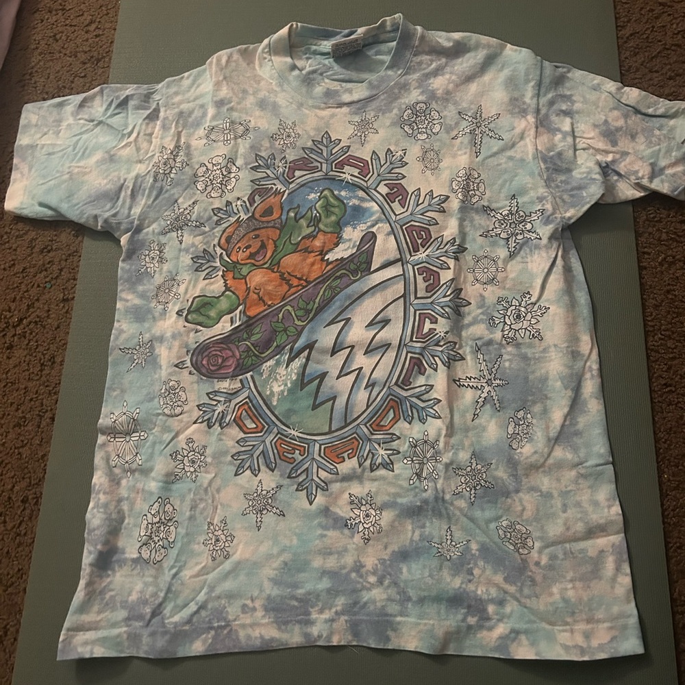 Origanal vintage Grateful Dead Snowboard/Ski T-Shirt